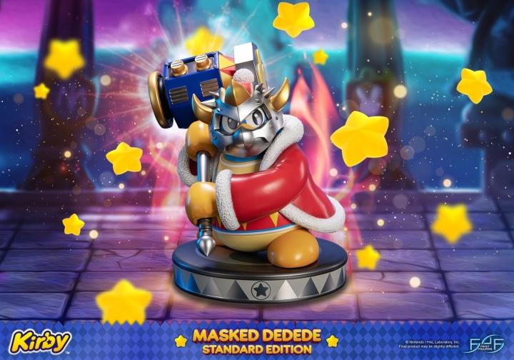 First4Figures Kirby (Masked Dedede) RESIN Statue in the group Sport, leisure & Hobby / Fun stuff / Collector\'s items at TP E-commerce Nordic AB (D20269)