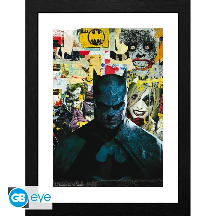 DC Comics Framed print Batman (30x40) x2 in the group Sport, leisure & Hobby / Fun stuff / Collector\'s items at TP E-commerce Nordic AB (D20271)