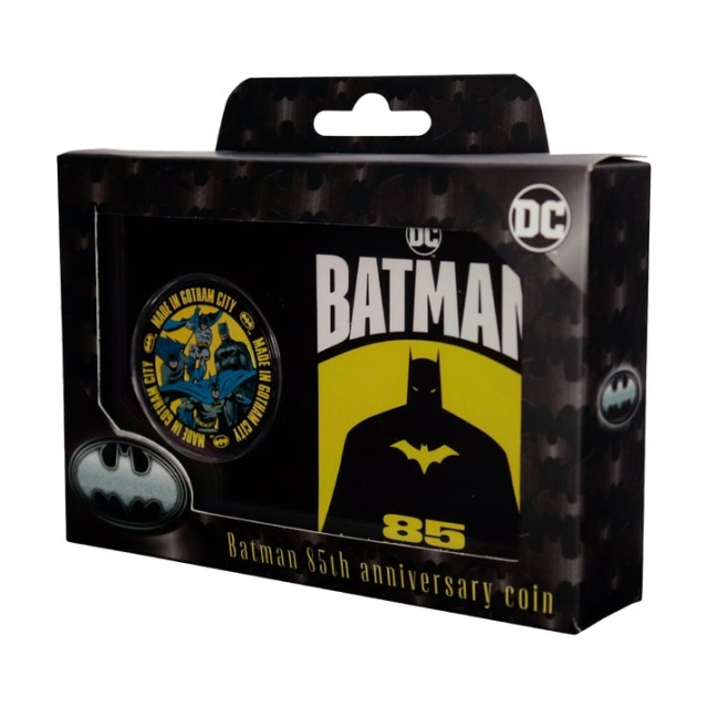 Fanatik Batman Limited Edition 85th Anniversary Collectible Coin in the group Sport, leisure & Hobby / Fun stuff / Collector\'s items at TP E-commerce Nordic AB (D20301)