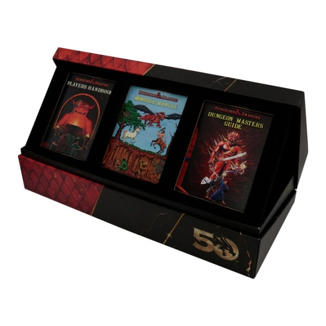 Dungeons & Dragons 50th Anniversary 1st Edition Book Cover Ingot Set in the group Sport, leisure & Hobby / Fun stuff / Collector\'s items at TP E-commerce Nordic AB (D20304)
