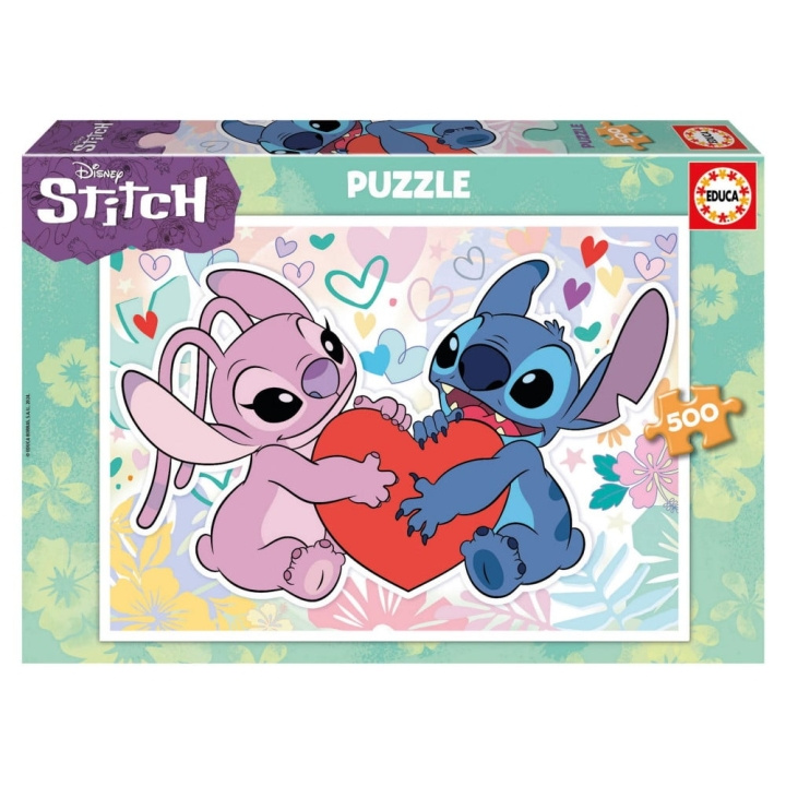 Educa 500 Disney Stitch (80-19911) in the group TOYS, KIDS & BABY PRODUCTS / Toys / Kids puzzle at TP E-commerce Nordic AB (D20306)