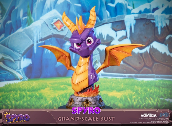 First4Figures - Spyro The Dragon (Spyro Grand-Scale Bust) RESIN Statue /Figure in the group Sport, leisure & Hobby / Fun stuff / Collector\'s items at TP E-commerce Nordic AB (D20319)