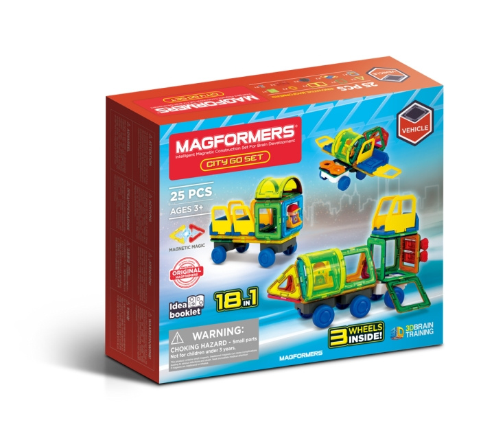 Magformers City Go Set 25 Pcs (20-707025) in the group TOYS, KIDS & BABY PRODUCTS / Toys / Play set at TP E-commerce Nordic AB (D20322)