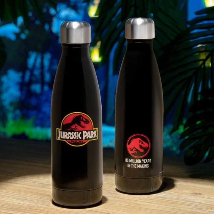 Jurassic Park Metal Water Bottle in the group Sport, leisure & Hobby / Fun stuff / Collector\'s items at TP E-commerce Nordic AB (D20337)