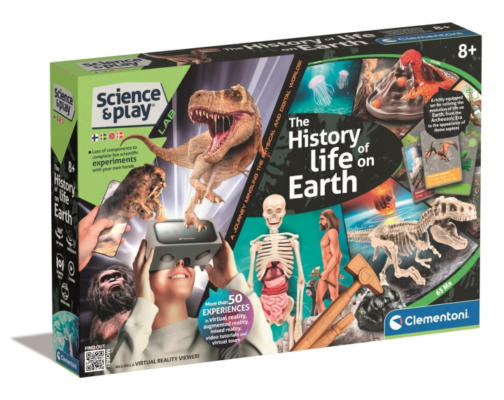 Clementoni History of Life on Earth - (I-78837) in the group TOYS, KIDS & BABY PRODUCTS / Toys / Play set at TP E-commerce Nordic AB (D20344)