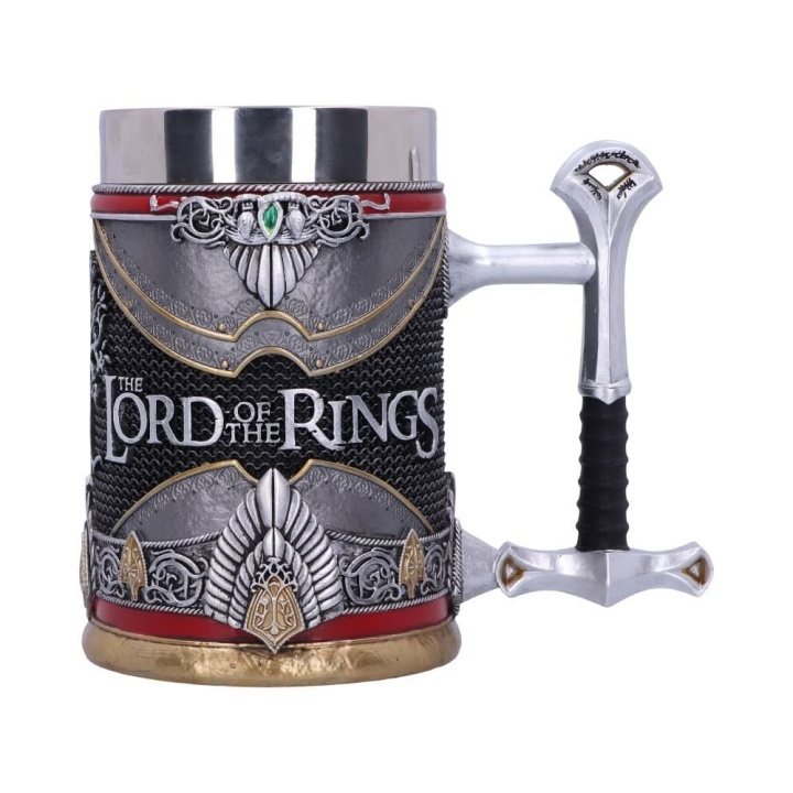 Lord of the Rings Aragorn Tankard 15.5cm in the group Sport, leisure & Hobby / Fun stuff / Collector\'s items at TP E-commerce Nordic AB (D20362)