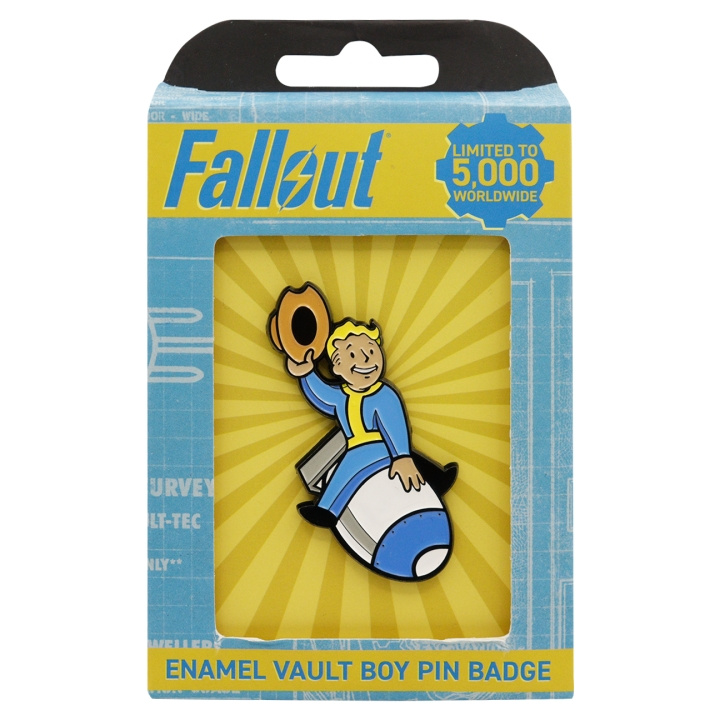 Fanatik Fallout Limited Edition Vault Boy Pin Badge in the group Sport, leisure & Hobby / Fun stuff / Collector\'s items at TP E-commerce Nordic AB (D20366)