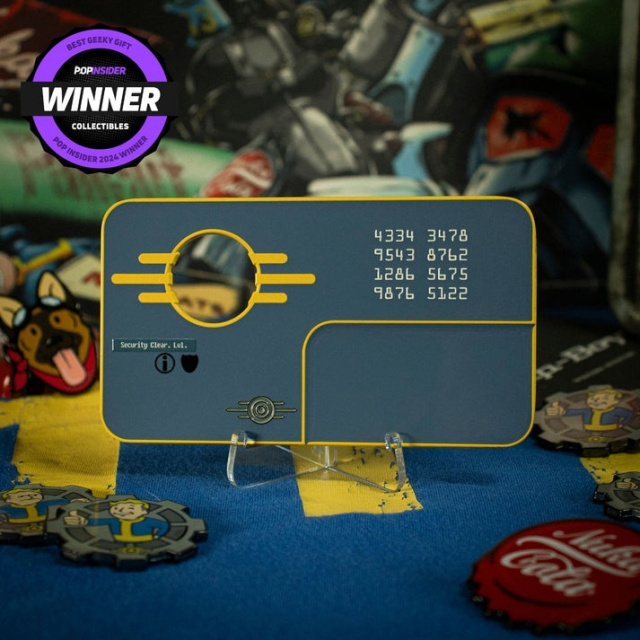 Fanatic Fallout Vault Security Keycard Replica in the group Sport, leisure & Hobby / Fun stuff / Collector\'s items at TP E-commerce Nordic AB (D20369)