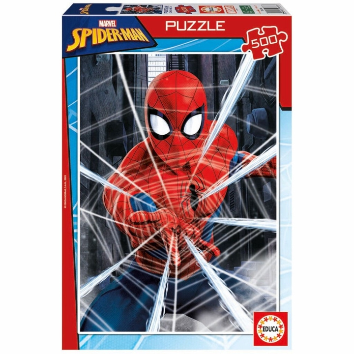 Educa Puzzle - 500 piece - Spider-Man (80-18486) in the group TOYS, KIDS & BABY PRODUCTS / Toys / Kids puzzle at TP E-commerce Nordic AB (D20381)