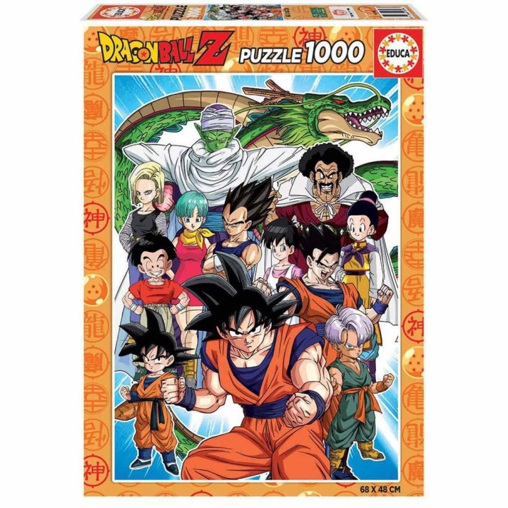 Educa Puzzle - 1000 Pieces - Dragon Ball (80-18496) in the group Sport, leisure & Hobby / Hobby / Puzzle at TP E-commerce Nordic AB (D20383)