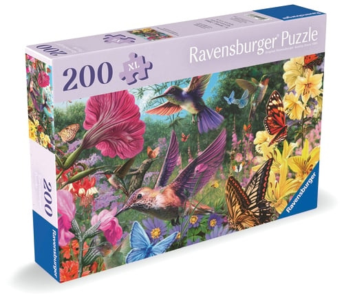 Ravensburger Hummingbirds & Butterflies - 200p (12001369) in the group Sport, leisure & Hobby / Hobby / Puzzle at TP E-commerce Nordic AB (D20400)