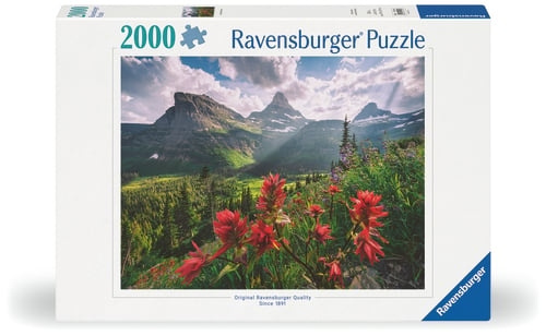 Ravensburger Pristine Mountains - 2000p (12001415) in the group Sport, leisure & Hobby / Hobby / Puzzle at TP E-commerce Nordic AB (D20402)