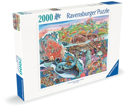 Ravensburger Thalassic Tale - 2000p (12001484) in the group Sport, leisure & Hobby / Hobby / Puzzle at TP E-commerce Nordic AB (D20404)
