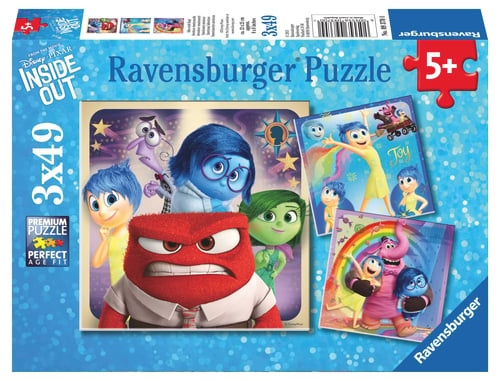 Ravensburger Emotional Adventures 3x49p - (10109370) in the group TOYS, KIDS & BABY PRODUCTS / Toys / Kids puzzle at TP E-commerce Nordic AB (D20410)