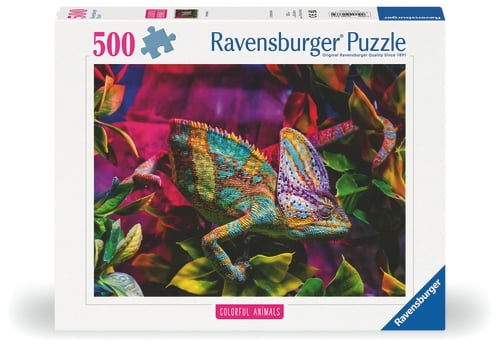 Ravensburger Chameleon - 500p (12001333) in the group Sport, leisure & Hobby / Hobby / Puzzle at TP E-commerce Nordic AB (D20417)