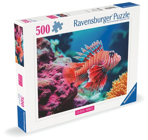 Ravensburger Red Lionfish - 500p (12001334) in the group Sport, leisure & Hobby / Hobby / Puzzle at TP E-commerce Nordic AB (D20418)