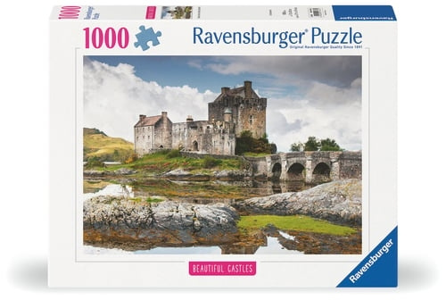 Ravensburger Beautiful Castles Scotland - 1000p (12001337) in the group Sport, leisure & Hobby / Hobby / Puzzle at TP E-commerce Nordic AB (D20421)