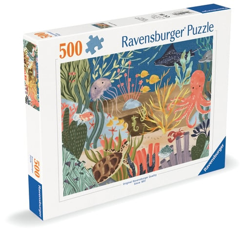 Ravensburger Ocean Whimsie - 500p (12001385) in the group Sport, leisure & Hobby / Hobby / Puzzle at TP E-commerce Nordic AB (D20427)