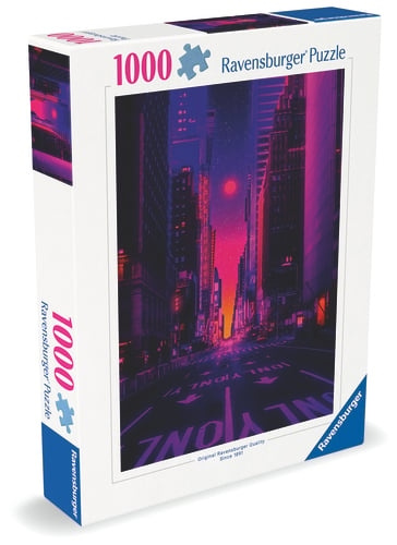 Ravensburger New York In Neon - 1000p (12001436) in the group Sport, leisure & Hobby / Hobby / Puzzle at TP E-commerce Nordic AB (D20434)