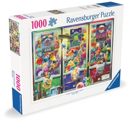 Ravensburger Animals, Aliens & Ninjas 1000p - (12001482) in the group Sport, leisure & Hobby / Hobby / Puzzle at TP E-commerce Nordic AB (D20437)