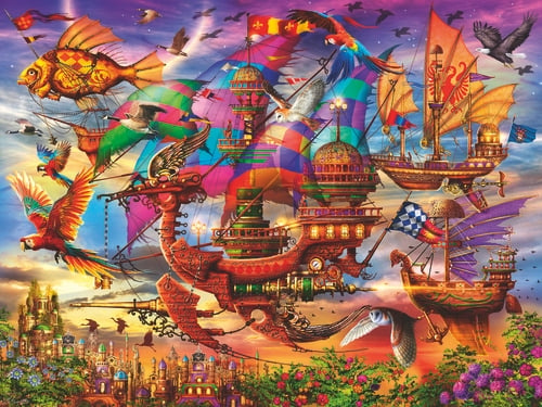 Ravensburger The Flight - 1500p (12001487) in the group Sport, leisure & Hobby / Hobby / Puzzle at TP E-commerce Nordic AB (D20439)