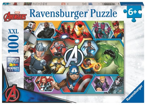 Ravensburger Marvel Avengers - 100p (12004029) in the group TOYS, KIDS & BABY PRODUCTS / Toys / Kids puzzle at TP E-commerce Nordic AB (D20444)