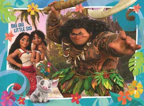 Ravensburger Disney Vaiana 2 100p - (12004101) in the group TOYS, KIDS & BABY PRODUCTS / Toys / Kids puzzle at TP E-commerce Nordic AB (D20452)