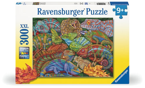 Ravensburger Riveting Reptiles - 300p (12004103) in the group TOYS, KIDS & BABY PRODUCTS / Toys / Kids puzzle at TP E-commerce Nordic AB (D20453)