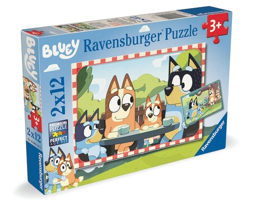 Ravensburger Bluey 2x12p (12004111) in the group TOYS, KIDS & BABY PRODUCTS / Toys / Kids puzzle at TP E-commerce Nordic AB (D20455)