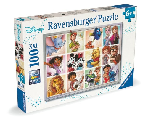 Ravensburger Disney Multicharacter 100p XXL - (12004118) in the group TOYS, KIDS & BABY PRODUCTS / Toys / Kids puzzle at TP E-commerce Nordic AB (D20460)