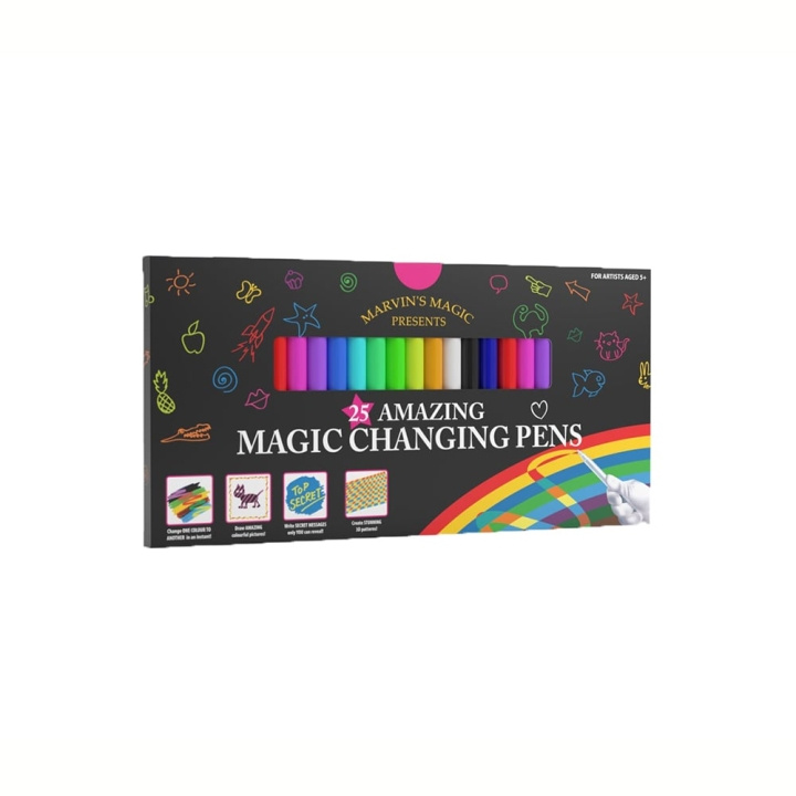 Marvin\'s Magic Amazing Magic Pens - (MMPEN25) in the group Sport, leisure & Hobby / Hobby / Paint & Draw / Pencils, crayons & ink at TP E-commerce Nordic AB (D20485)