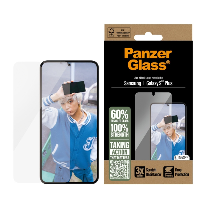 Panzer Glass - Screen Protector Galaxy S25 Plus, UWF in the group SMARTPHONE & TABLETS / Phone cases / Samsung at TP E-commerce Nordic AB (D20496)