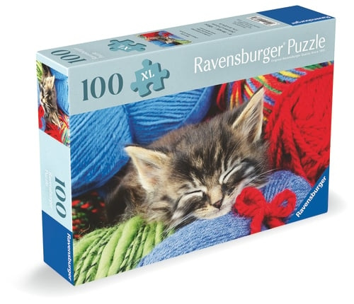 Ravensburger Wool Cat - (12001363) in the group Sport, leisure & Hobby / Hobby / Puzzle at TP E-commerce Nordic AB (D20510)