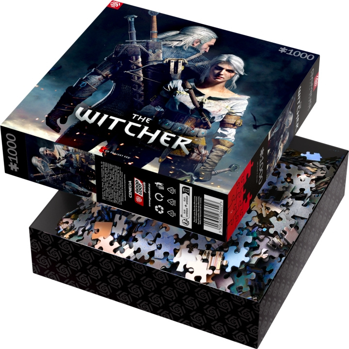 Good Loot Gaming Puzzle: The Witcher (Wiedźmin): Geralt and Ciri Puzzles - 1000 in the group Sport, leisure & Hobby / Hobby / Puzzle at TP E-commerce Nordic AB (D20513)