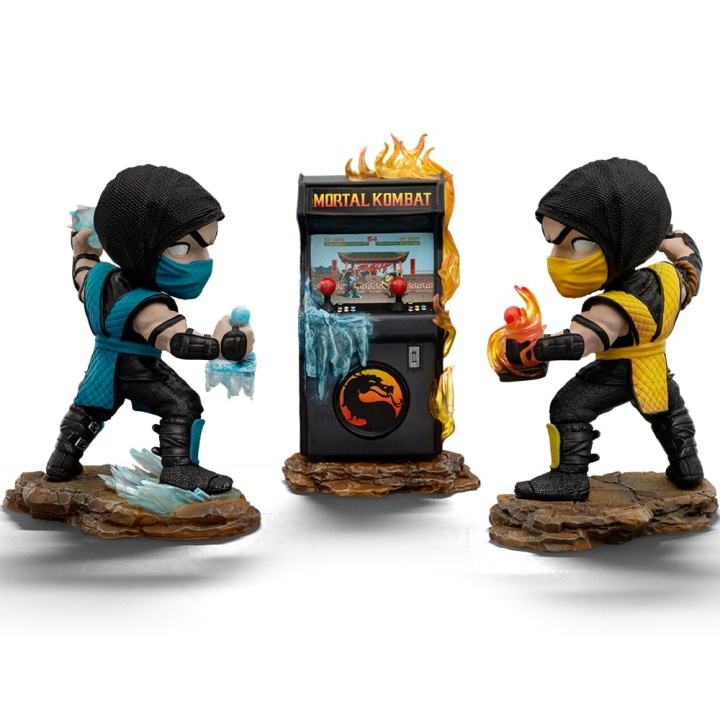 Iron Studios & Minico Mortal Kombat - Scorpion Vs Sub-zero Arcade Set Minico Figures in the group TOYS, KIDS & BABY PRODUCTS / Toys / Figures, Miniatures & accessories at TP E-commerce Nordic AB (D20537)