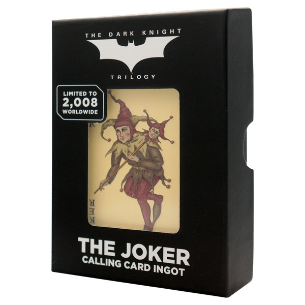 Fanatik Batman Limited Edition Joker Ingot in the group Sport, leisure & Hobby / Fun stuff / Collector\'s items at TP E-commerce Nordic AB (D20540)
