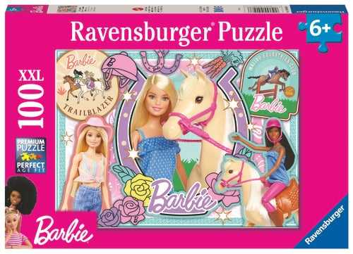 Ravensburger Barbie 100p (12004028) in the group TOYS, KIDS & BABY PRODUCTS / Toys / Kids puzzle at TP E-commerce Nordic AB (D20548)