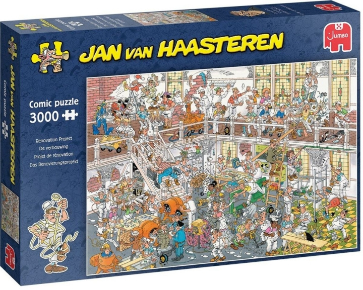Jan van Haasteren Renovation Project (3000 pieces) (1110100524) in the group Sport, leisure & Hobby / Hobby / Puzzle at TP E-commerce Nordic AB (D20556)