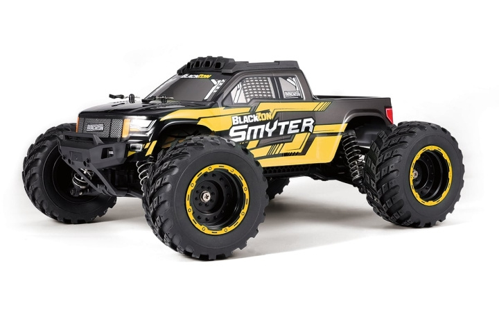 Blackzon Smyter MT 1/12 4WD Electric Monster Truck - Yellow (540225) in the group TOYS, KIDS & BABY PRODUCTS / Radio controlled / RC cars at TP E-commerce Nordic AB (D20602)