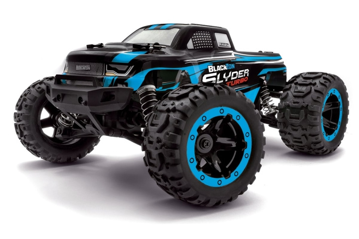 Blackzon Slyder MT Turbo 1/16 4WD 2S Brushless - Blue (540209) in the group TOYS, KIDS & BABY PRODUCTS / Radio controlled / Racing tracks / Cars at TP E-commerce Nordic AB (D20623)