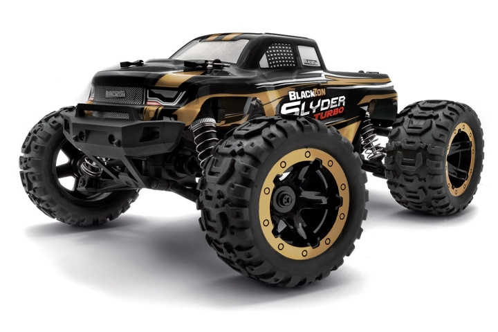 Blackzon Slyder MT Turbo 1/16 4WD 2S Brushless - Gold (540212) in the group TOYS, KIDS & BABY PRODUCTS / Radio controlled / Racing tracks / Cars at TP E-commerce Nordic AB (D20626)