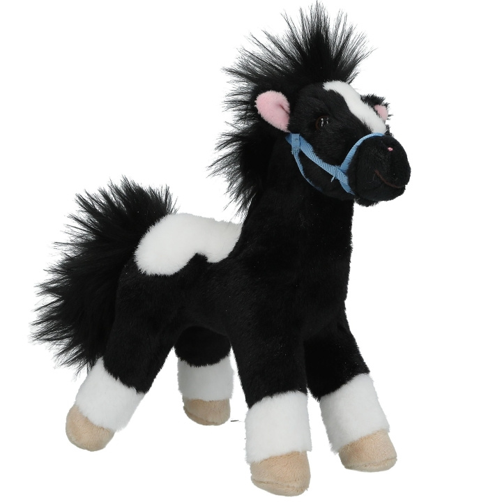 Miss Melody Plush Horse Black White 18cm - (0413479) in the group TOYS, KIDS & BABY PRODUCTS / Baby toys / stuffed animals at TP E-commerce Nordic AB (D20635)