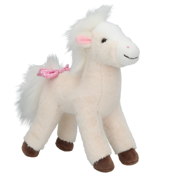 Miss Melody Plush Horse Cream White 18 cm - (0413481) in the group TOYS, KIDS & BABY PRODUCTS / Baby toys / stuffed animals at TP E-commerce Nordic AB (D20636)