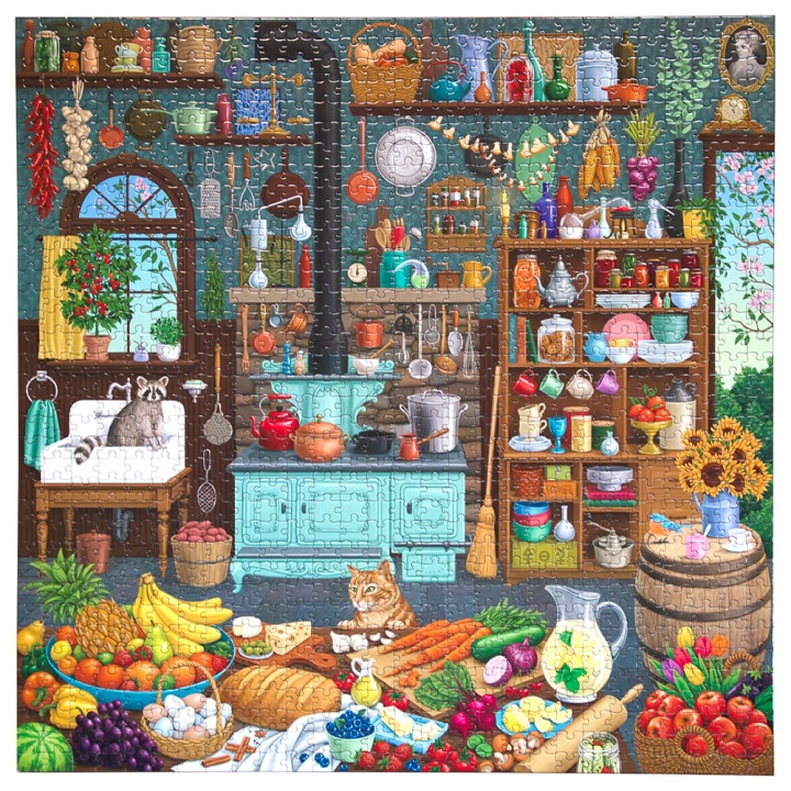 eeBoo Puzzle 1000 pcs - Alchemist\'s Kitchen - (EPZTALK) in the group Sport, leisure & Hobby / Hobby / Puzzle at TP E-commerce Nordic AB (D20641)