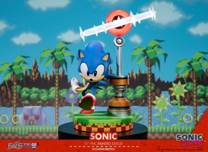 First4Figures Sonic The Hedgehog (Sonic)(Collectors) PVC /Figures in the group Sport, leisure & Hobby / Fun stuff / Collector\'s items at TP E-commerce Nordic AB (D20662)