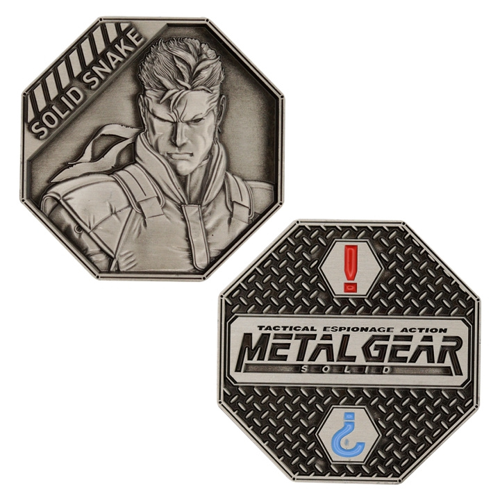Fanatik Metal Gear Solid Limited Edition \'Solid Snake\' Collectible Coin in the group Sport, leisure & Hobby / Fun stuff / Collector\'s items at TP E-commerce Nordic AB (D20683)