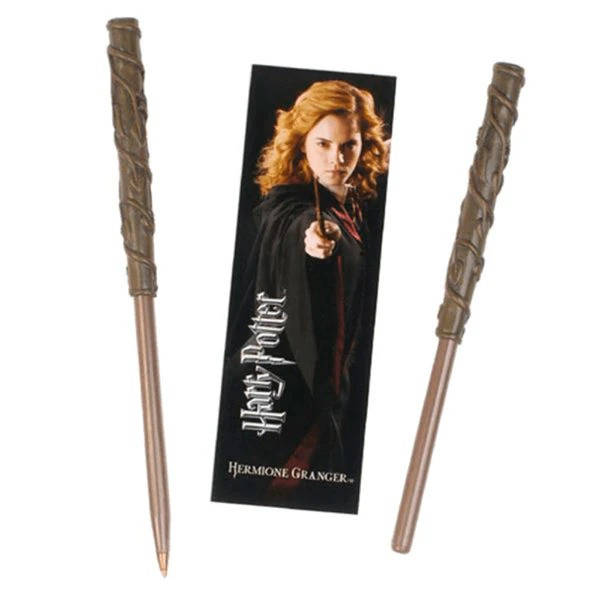 Noble Collection Hermione Wand Pen & Bookmark in the group Sport, leisure & Hobby / Fun stuff / Collector\'s items at TP E-commerce Nordic AB (D20720)