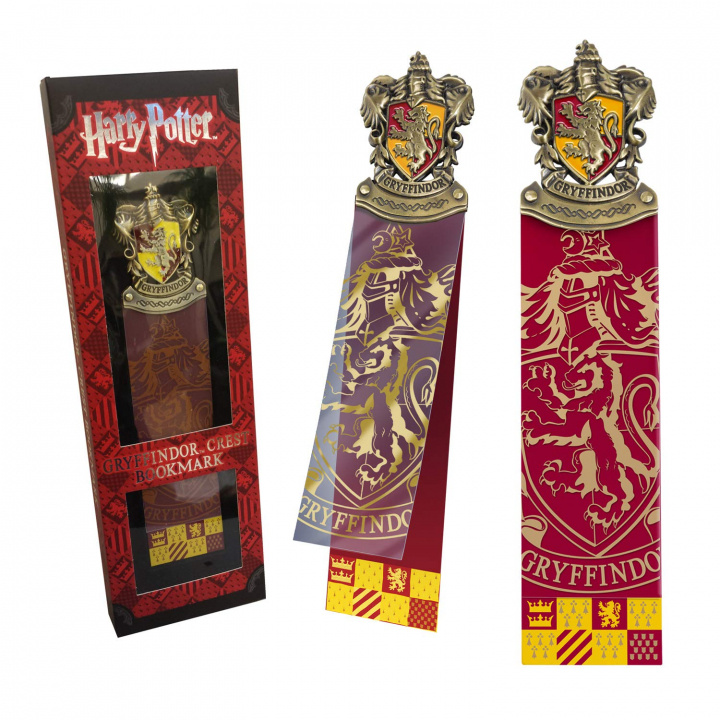 Noble Collection Harry Potter - Gryffondor Crest Bookmark in the group Sport, leisure & Hobby / Fun stuff / Collector\'s items at TP E-commerce Nordic AB (D20721)