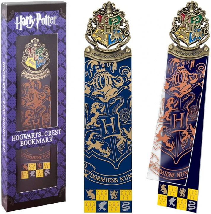 Noble Collection Harry Potter - Hogwarts Crest Bookmark in the group Sport, leisure & Hobby / Fun stuff / Collector\'s items at TP E-commerce Nordic AB (D20722)