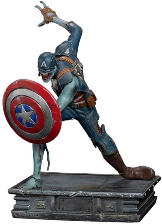 IronStudios - Marvel What If ... : 1:10 Art Scale Statue - Zombie Captain America in the group Sport, leisure & Hobby / Fun stuff / Collector\'s items at TP E-commerce Nordic AB (D20742)